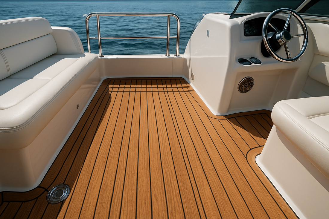 Teak Boat Flooring vs Woven Vinyl: Which Is Better?