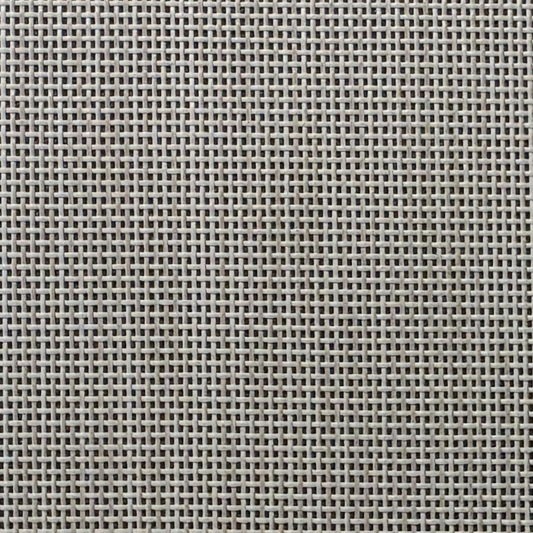 GatorBack Seagrass Collection marine vinyl flooring in Ecru - light grey plainweave pattern